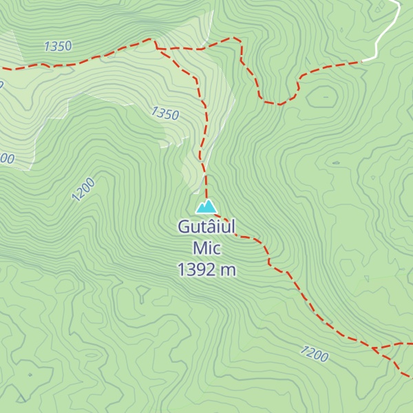 Map of Gutâiul Mic
