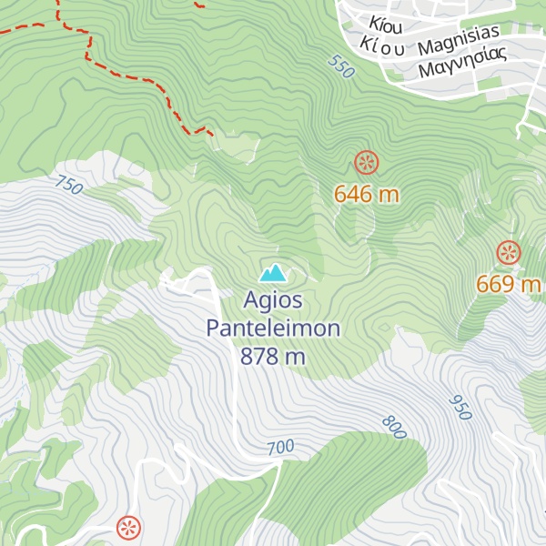 Map of Agios Panteleimon