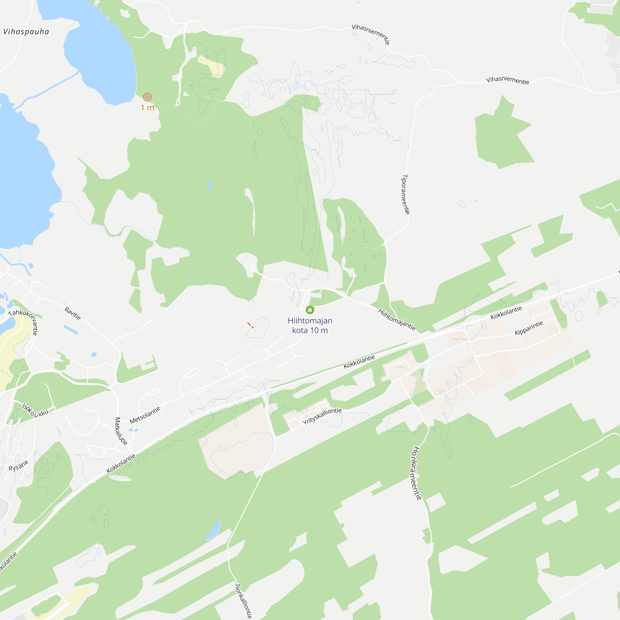 Hiihtomajan kota map