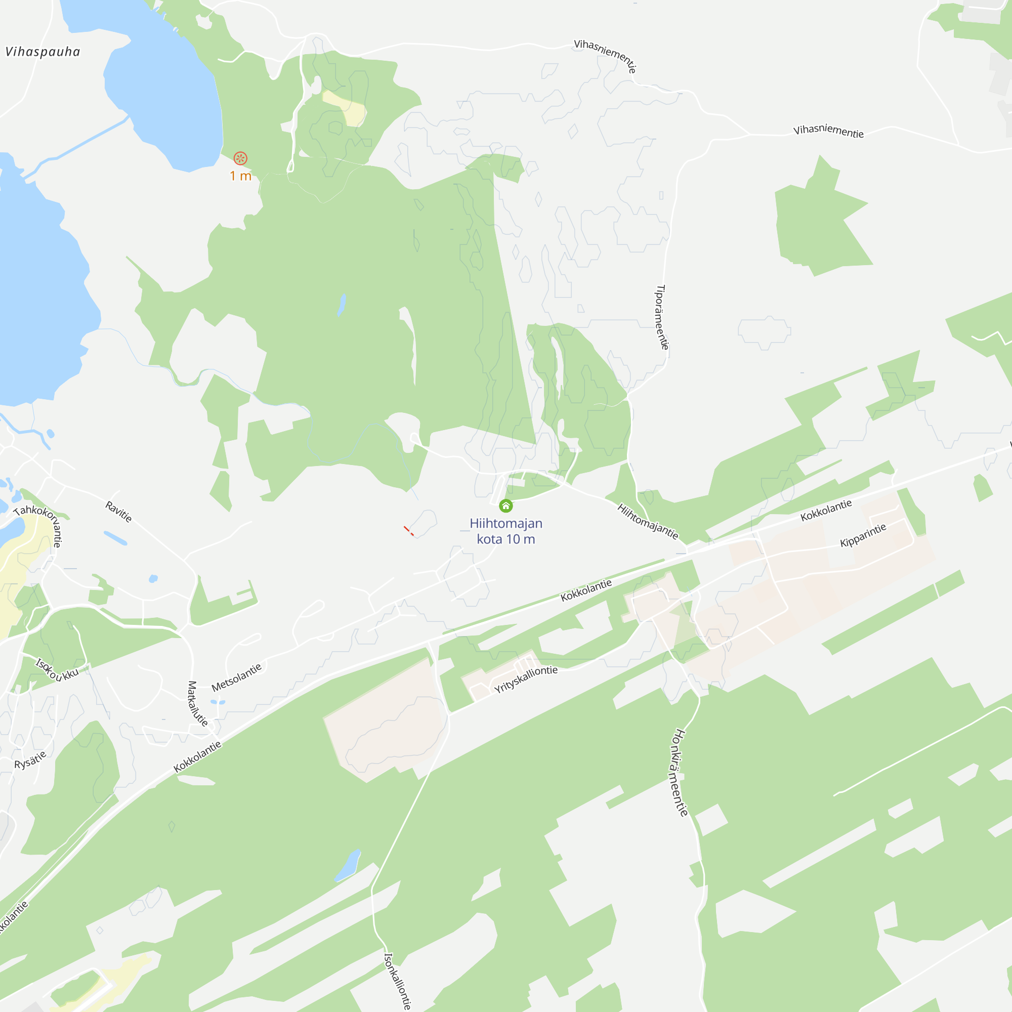 Hiihtomajan kota map