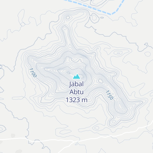 Map of Jabal Abtu