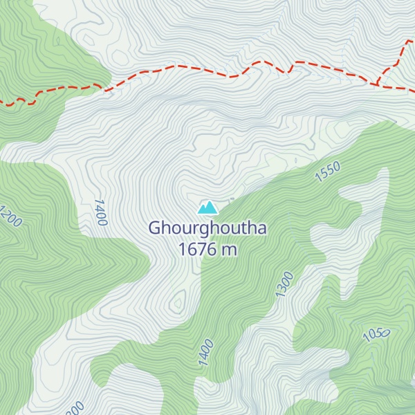 Map of Ghourghoutha
