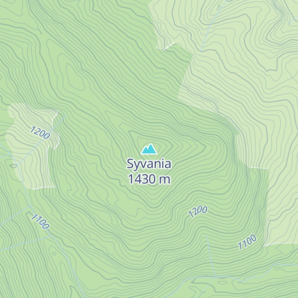Map of Syvania