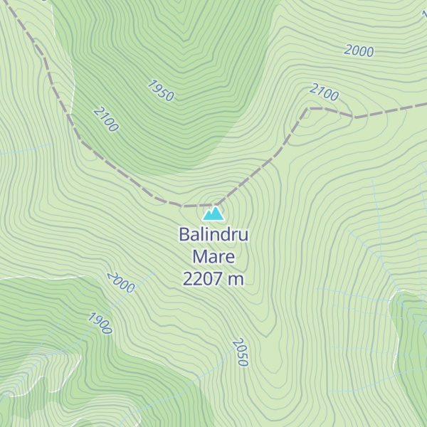 Map of Balindru Mare