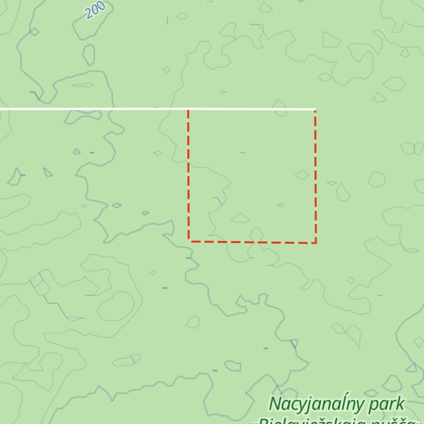 Map of Grabaўskaya