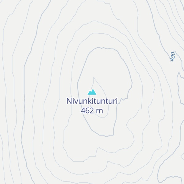 Map of Nivunkitunturi