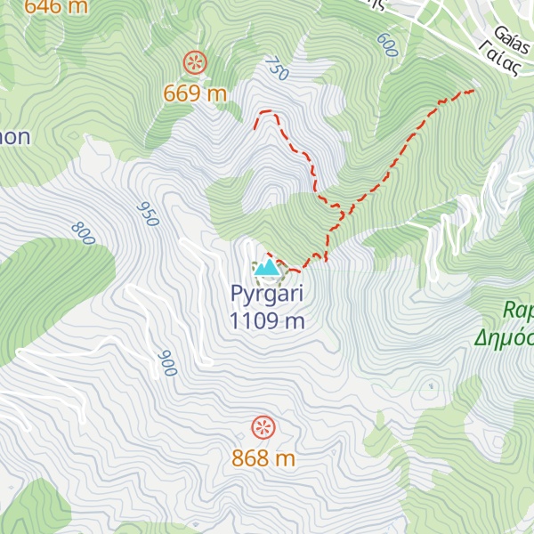 Map of Pyrgari