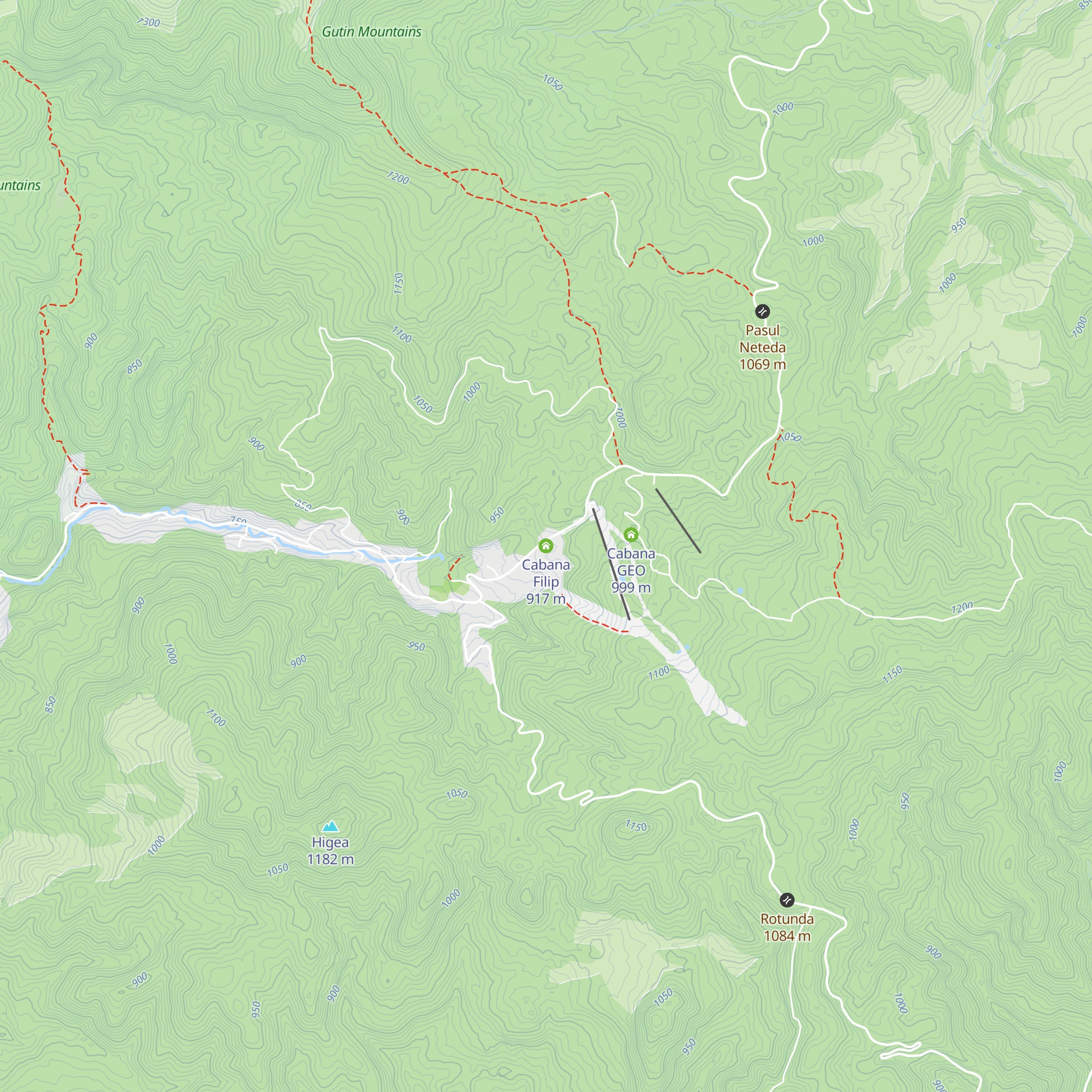 Cabana Filip map
