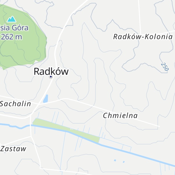 Map of Chmielowa