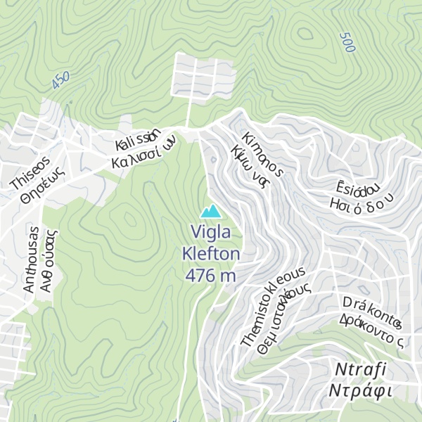 Map of Vigla Klefton