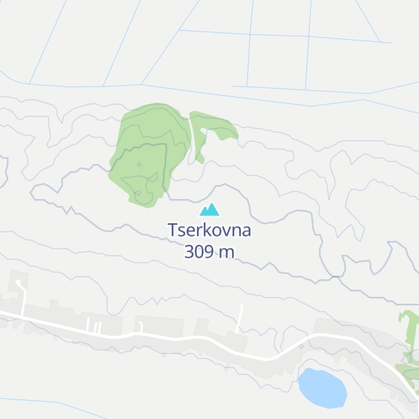 Map of Tserkovna