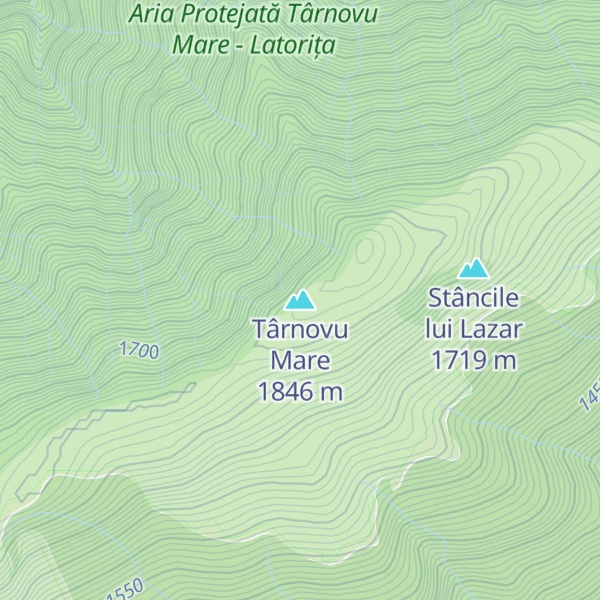 Map of Târnovu Mare