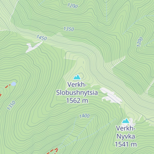 Map of Verkh-Slobushnytsia