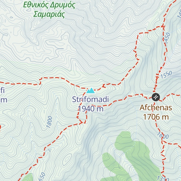Map of Strifomadi