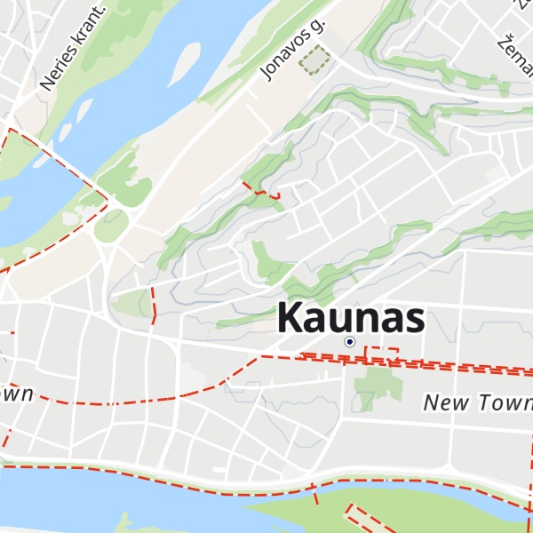 Map of Pelėdų kalnas