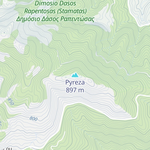 Map of Pyreza