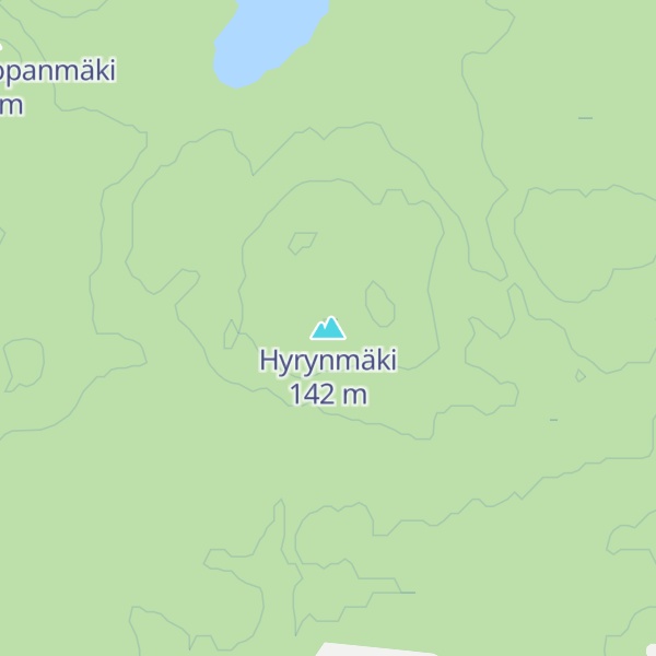 Map of Hyrynmäki