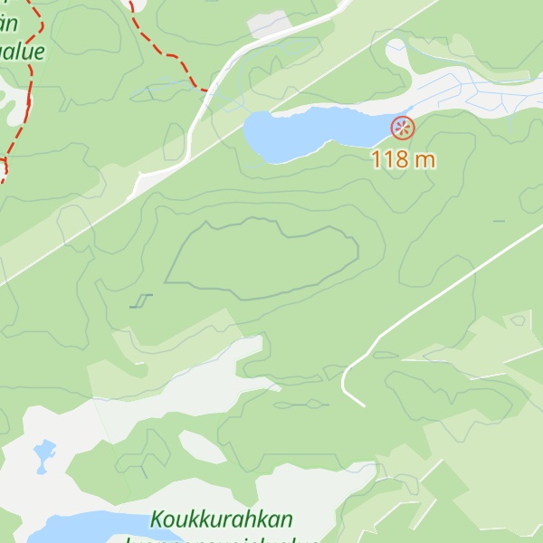 Map of Houkanvuori