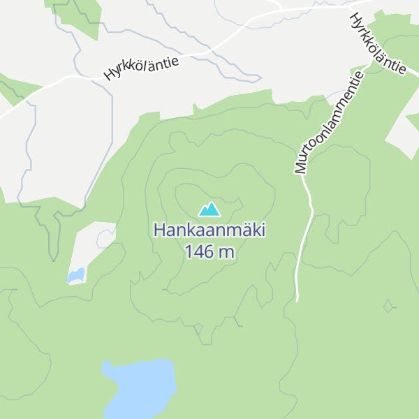 Map of Hankaanmäki