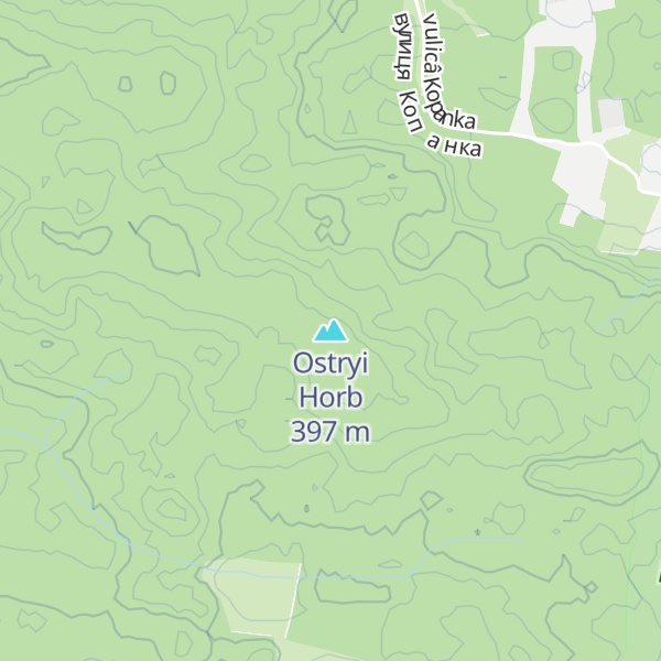 Map of Ostryi Horb