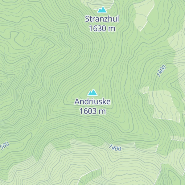 Map of Andriuske