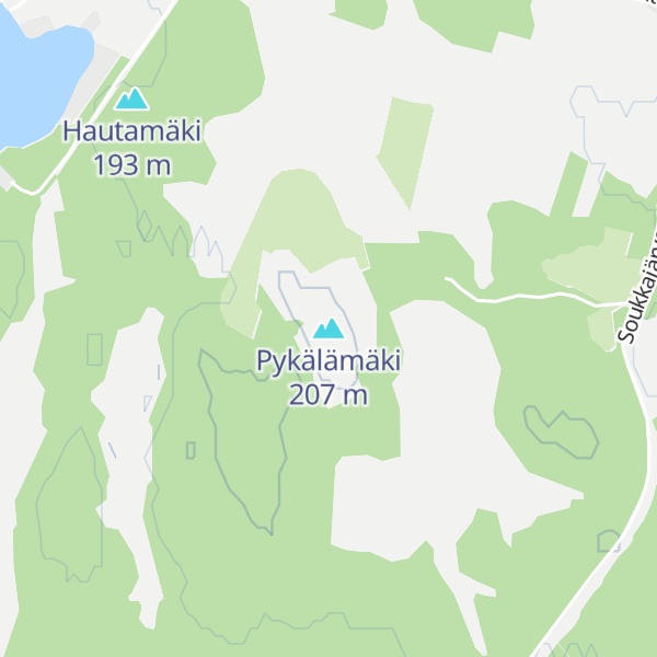 Map of Pykälämäki
