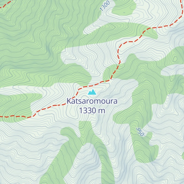 Map of Katsaromoura