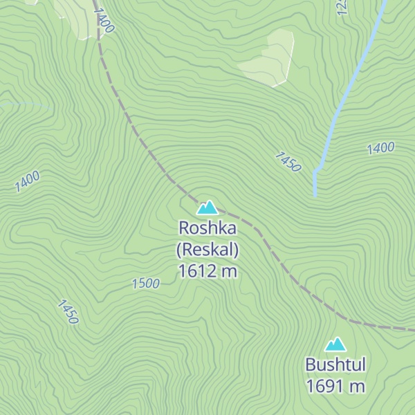 Map of Roshka (Reskal)