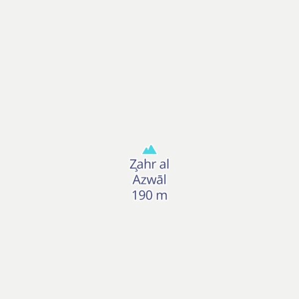 Map of Z̧ahr al Azwāl