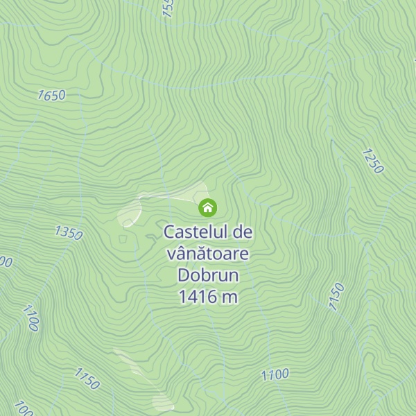 Map of Castelul de vânătoare Dobrun