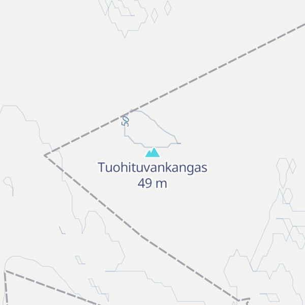 Map of Tuohituvankangas