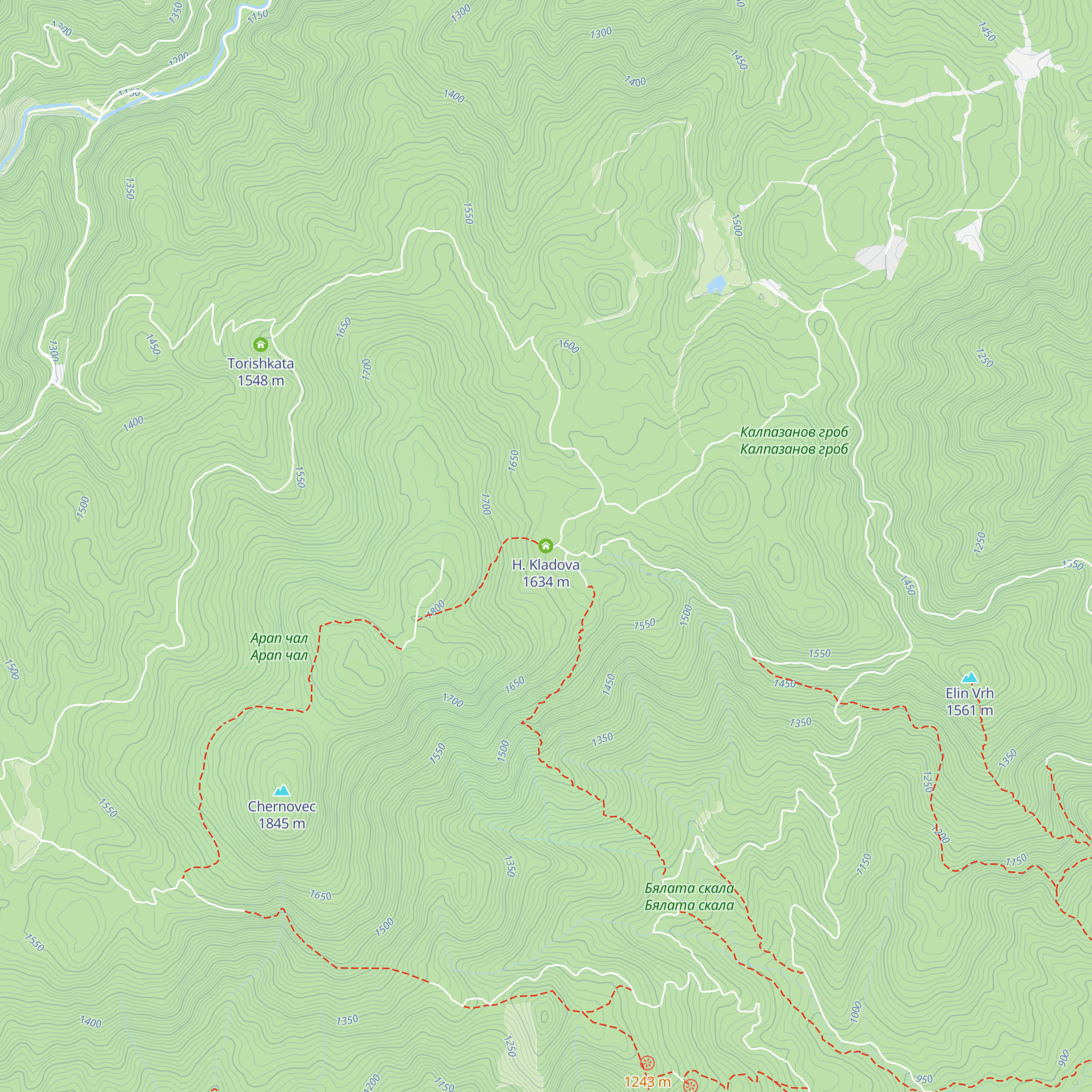 H. Kladova map