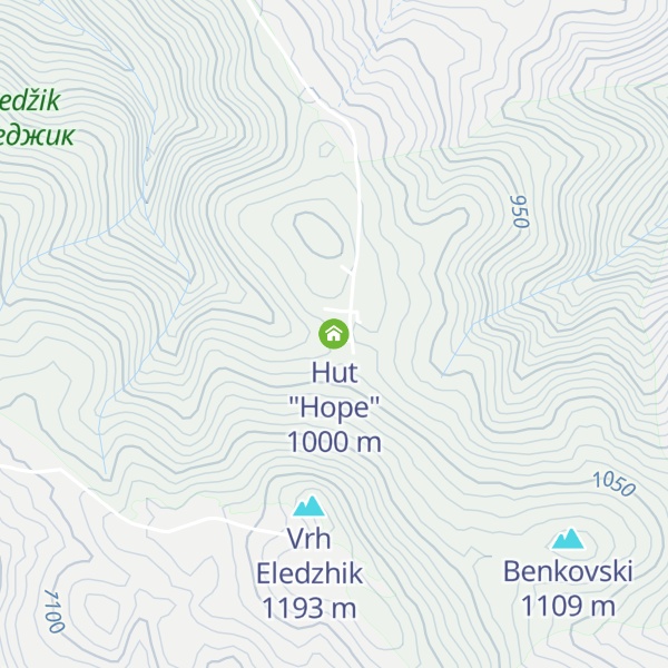 Map of Hut "Hope"