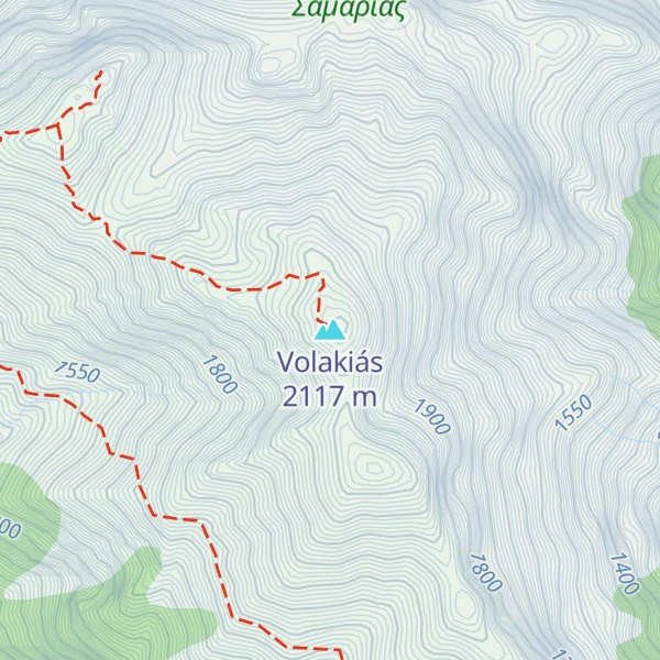 Map of Volakiás