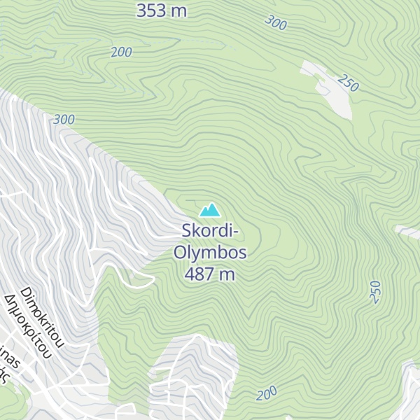 Map of Skordi-Olymbos