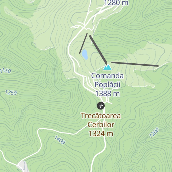 Map of Cabana Urșilor