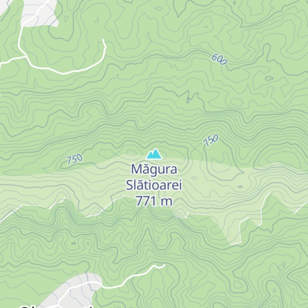 Map of Măgura Slătioarei