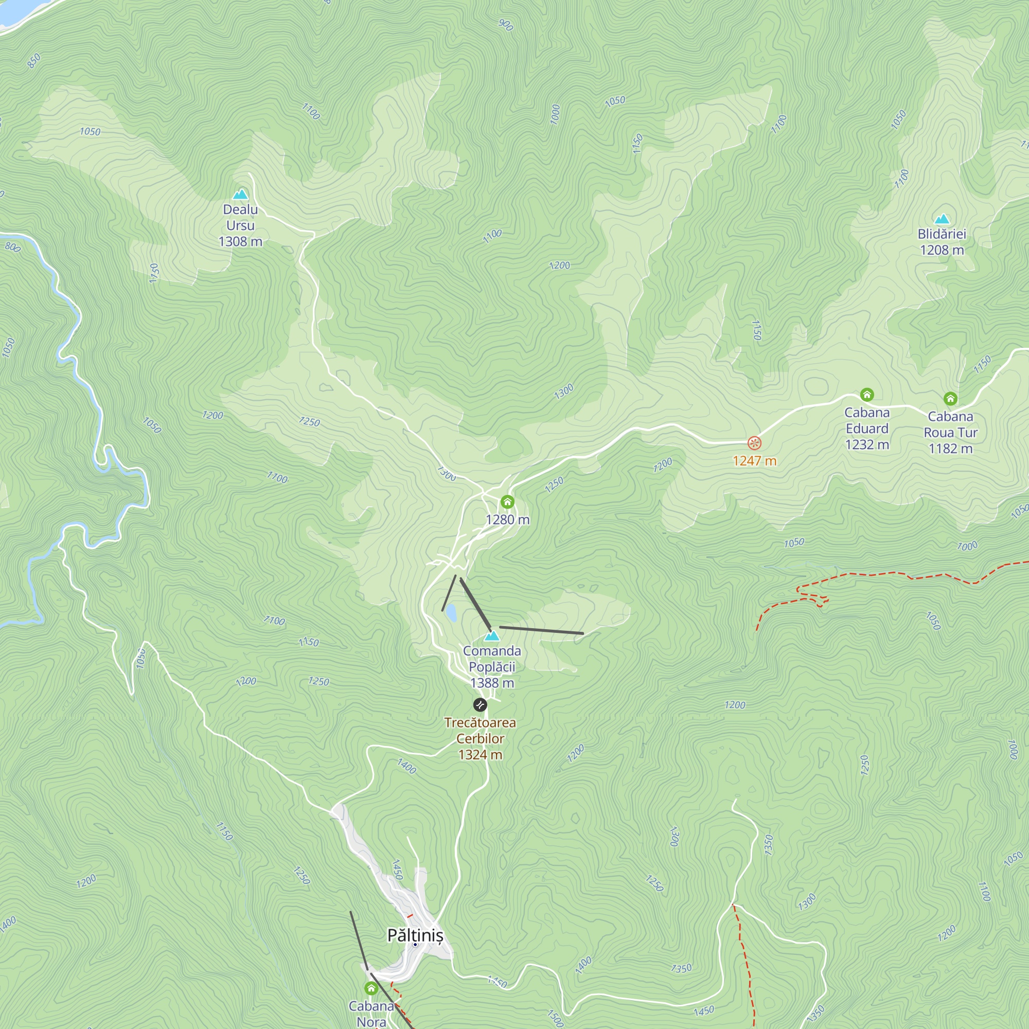 Cabana Alina map