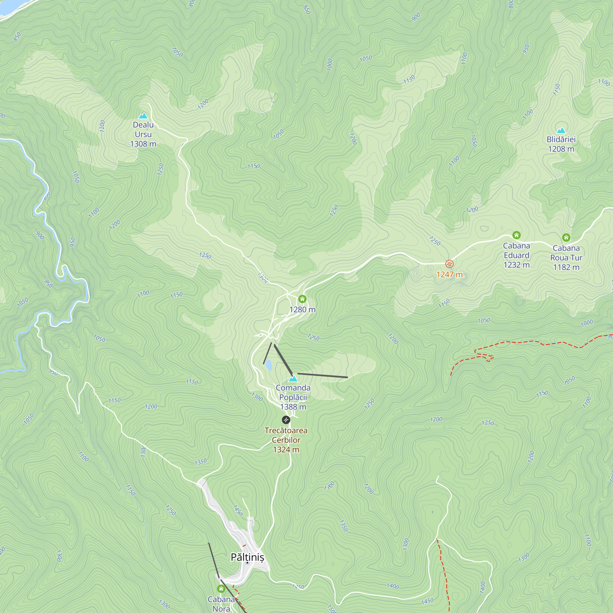 Cabana Alina map