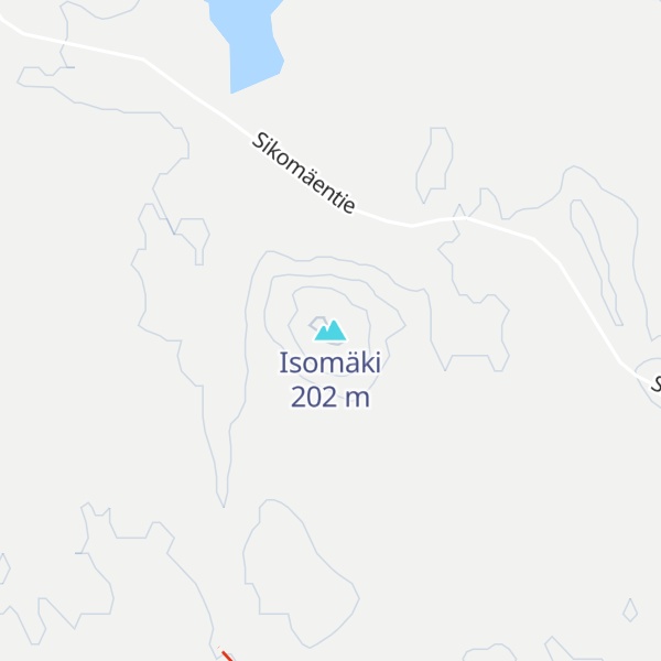 Map of Isomäki