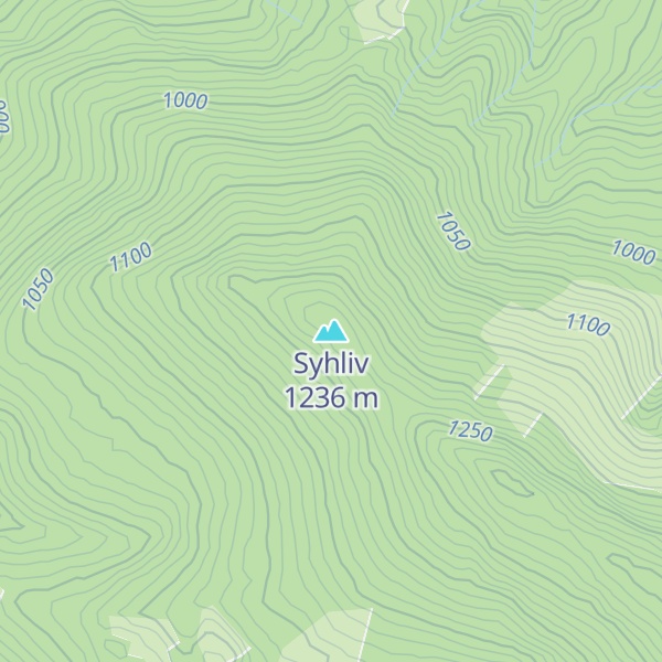 Map of Syhliv