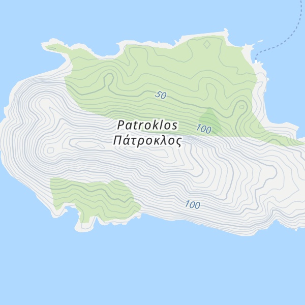 Map of Patroklos