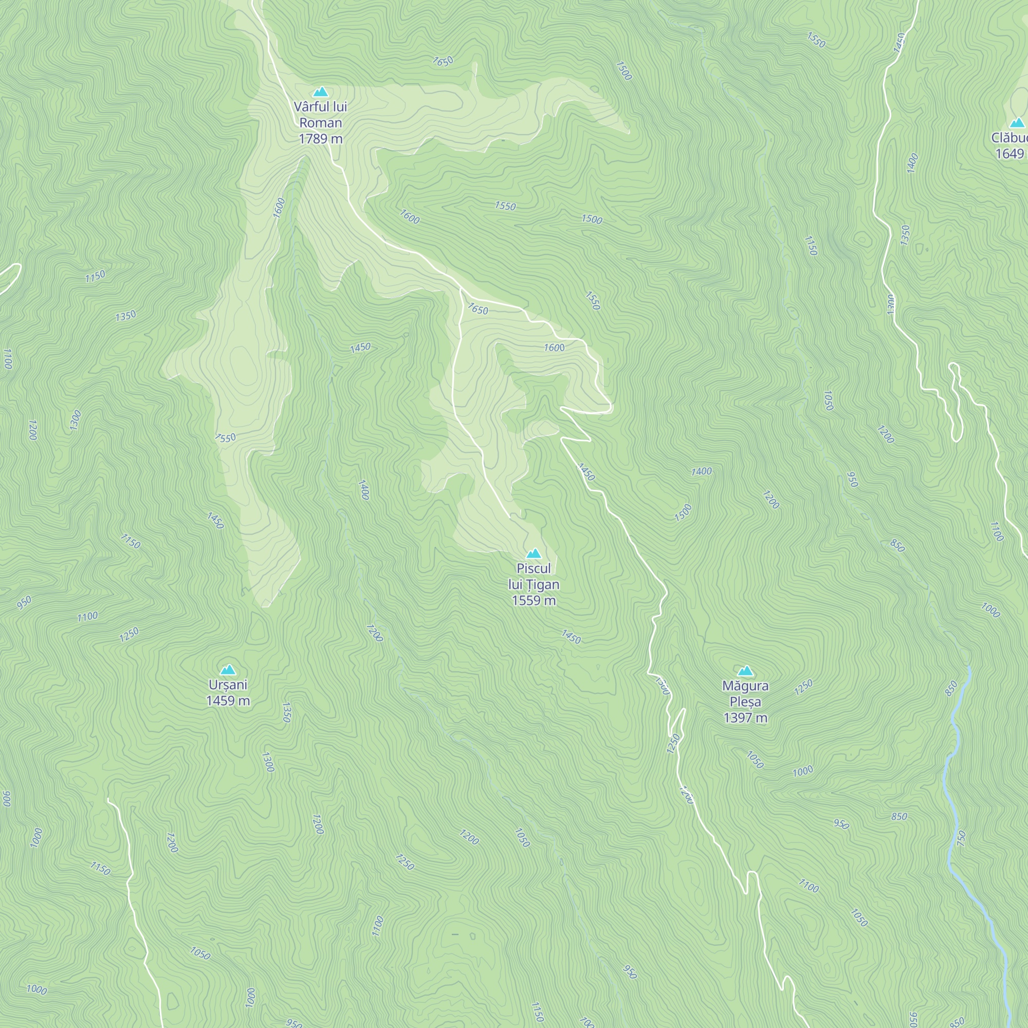 Cabana "La Cristian" map