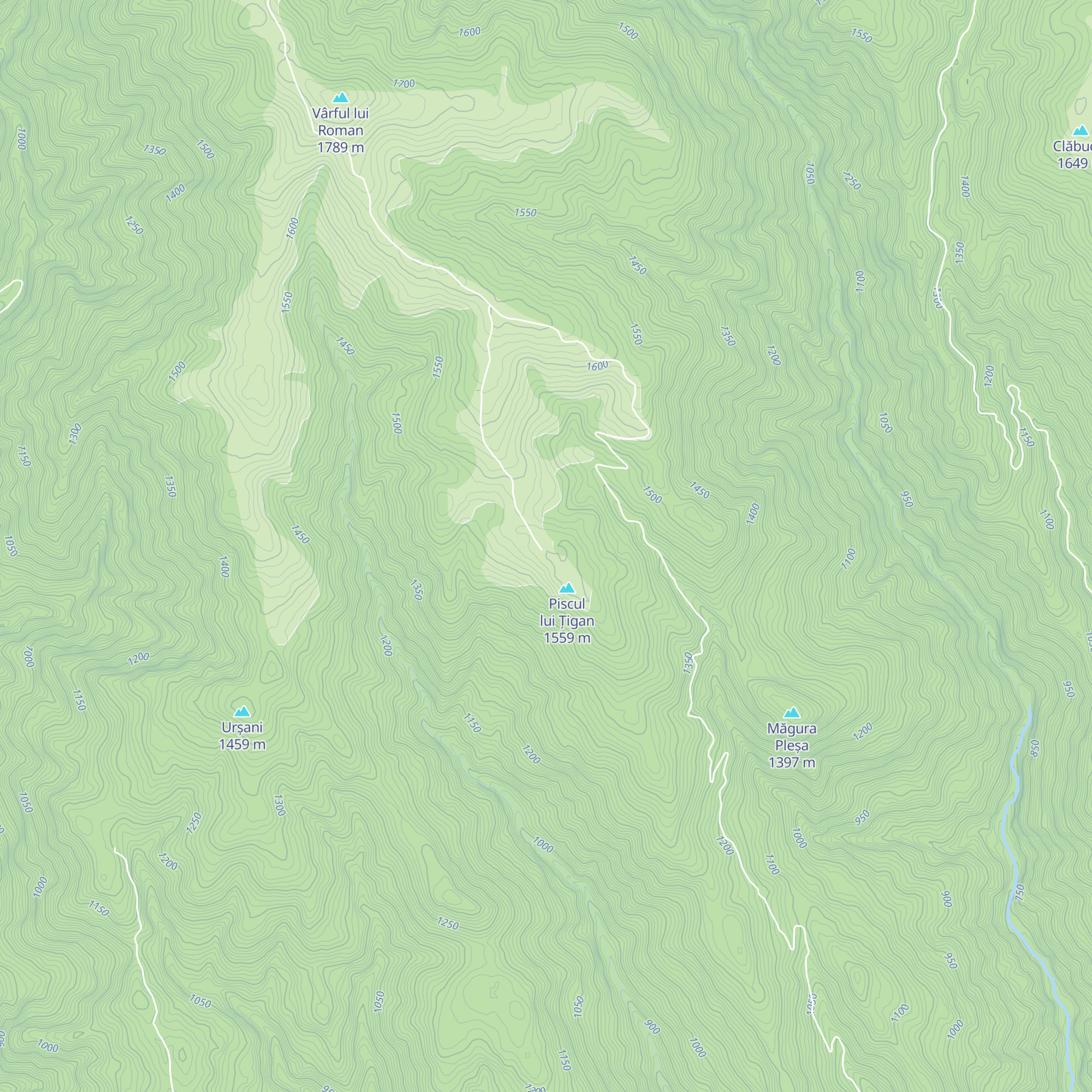 Cabana "La Cristian" map
