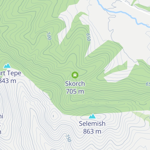 Map of Skorch