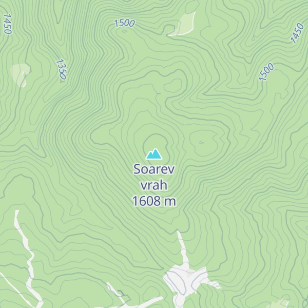Map of Soarev vrah