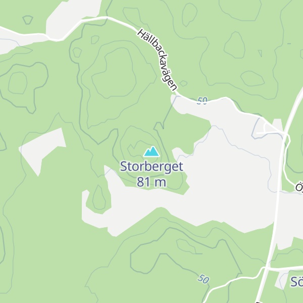 Map of Storberget