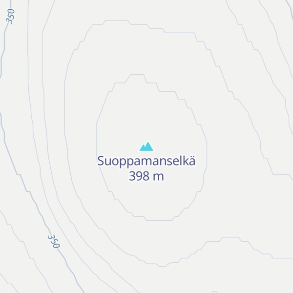 Map of Suoppamanselkä