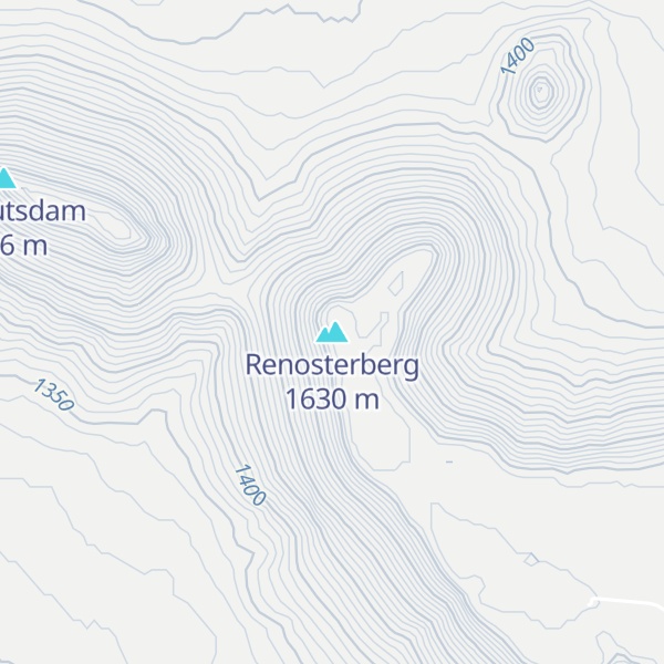 Map of Renosterberg