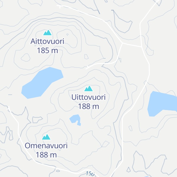 Map of Uittovuori